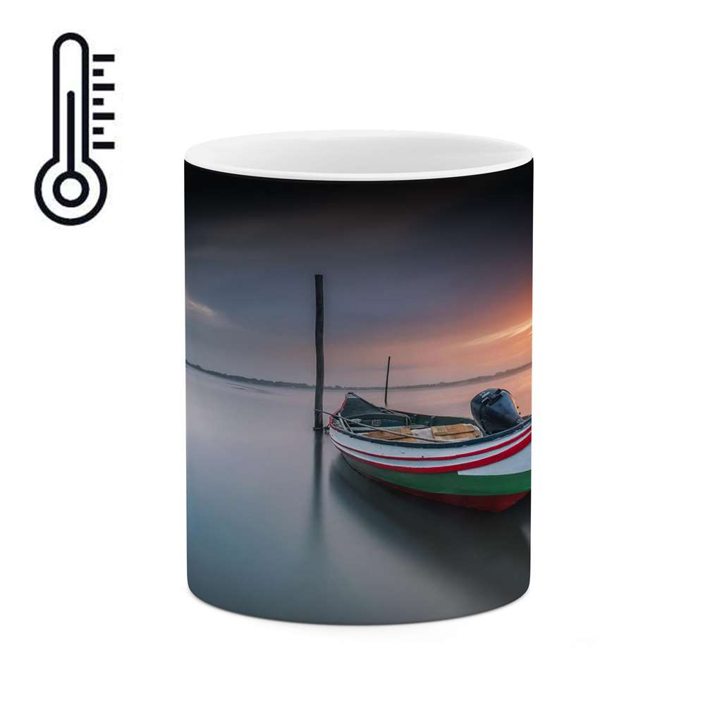 ماگ حرارتی کاکتی طرح قایق مدل mgh16358