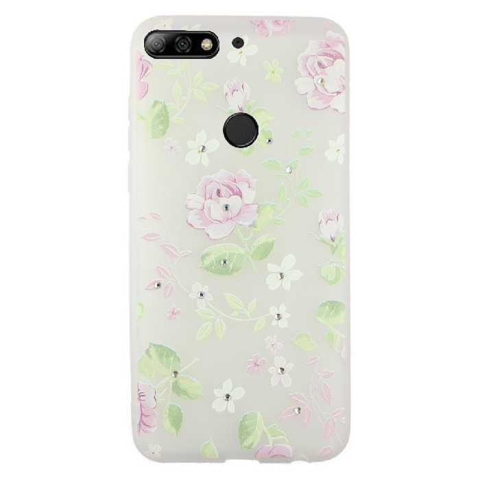 کاور مدل  Flower-05 مناسب برای گوشی موبایل هوآوی Y7 Prime 2018 / آنر 7C