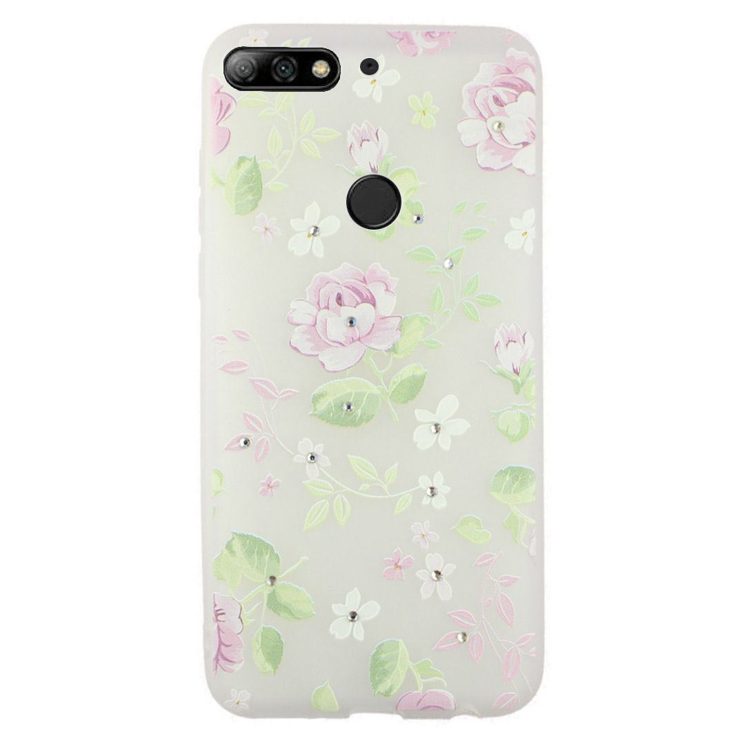 کاور مدل  Flower-05 مناسب برای گوشی موبایل هوآوی Y7 Prime 2018 / آنر 7C
