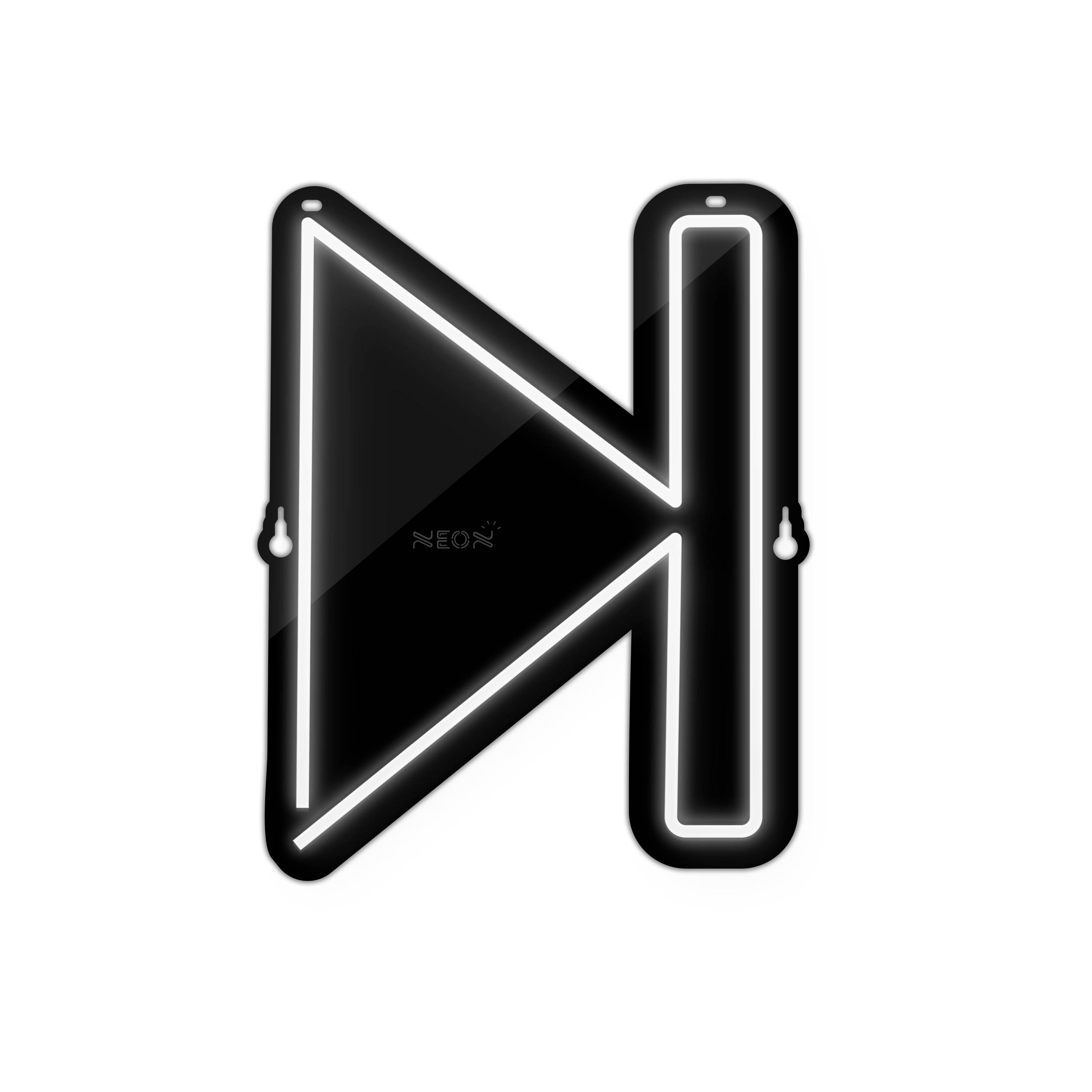 چراغ دیواری نئون دیزاین طرح Next-BL_WHT