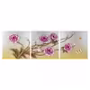 تابلو 3 تکه دکوراد مدل Rose 5
