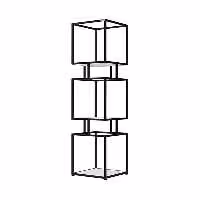 کتابخانه   مدل  K102 - MDF | choobsub