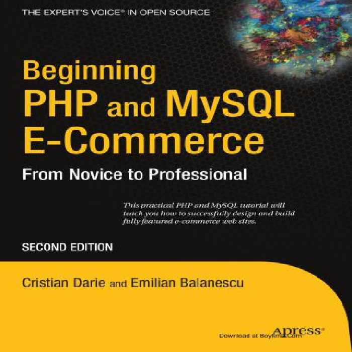 خرید و دانلود نسخه کامل کتاب Beginning PHP and MySQL E-Commerce: From Novice to Professional 2nd Edition   code-файлы к книге (.php, . sql)