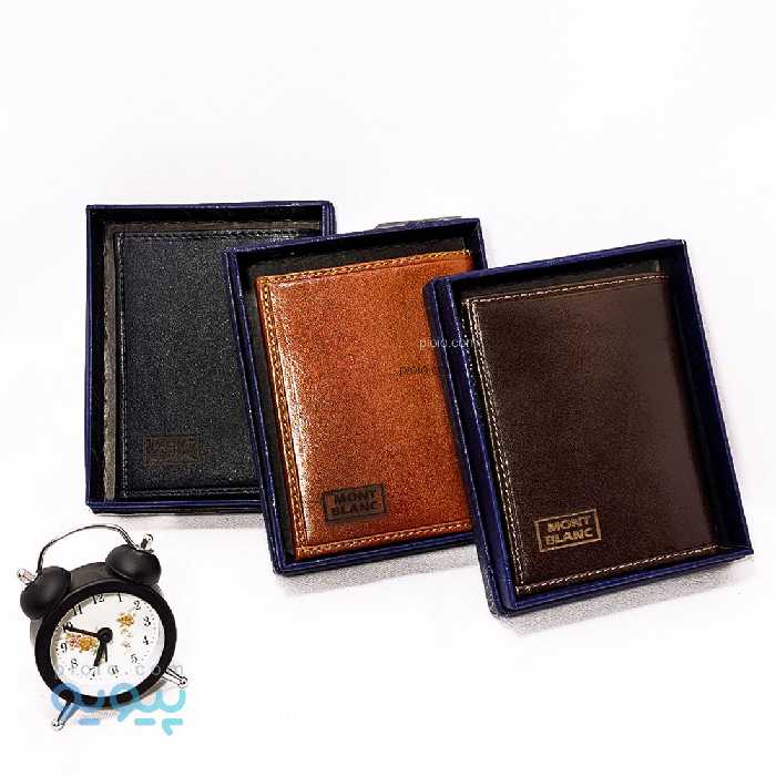 کیف پول چرم گاوی MONT BLANC