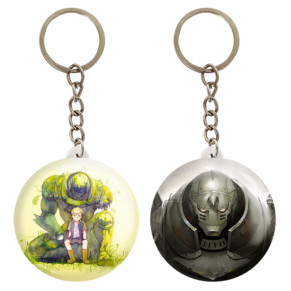 جاکلیدی خندالو مدل آلفونس الریک انیمه کیمیاگر تمام فلزی کد 1268712679 مجموعه 2 عددی