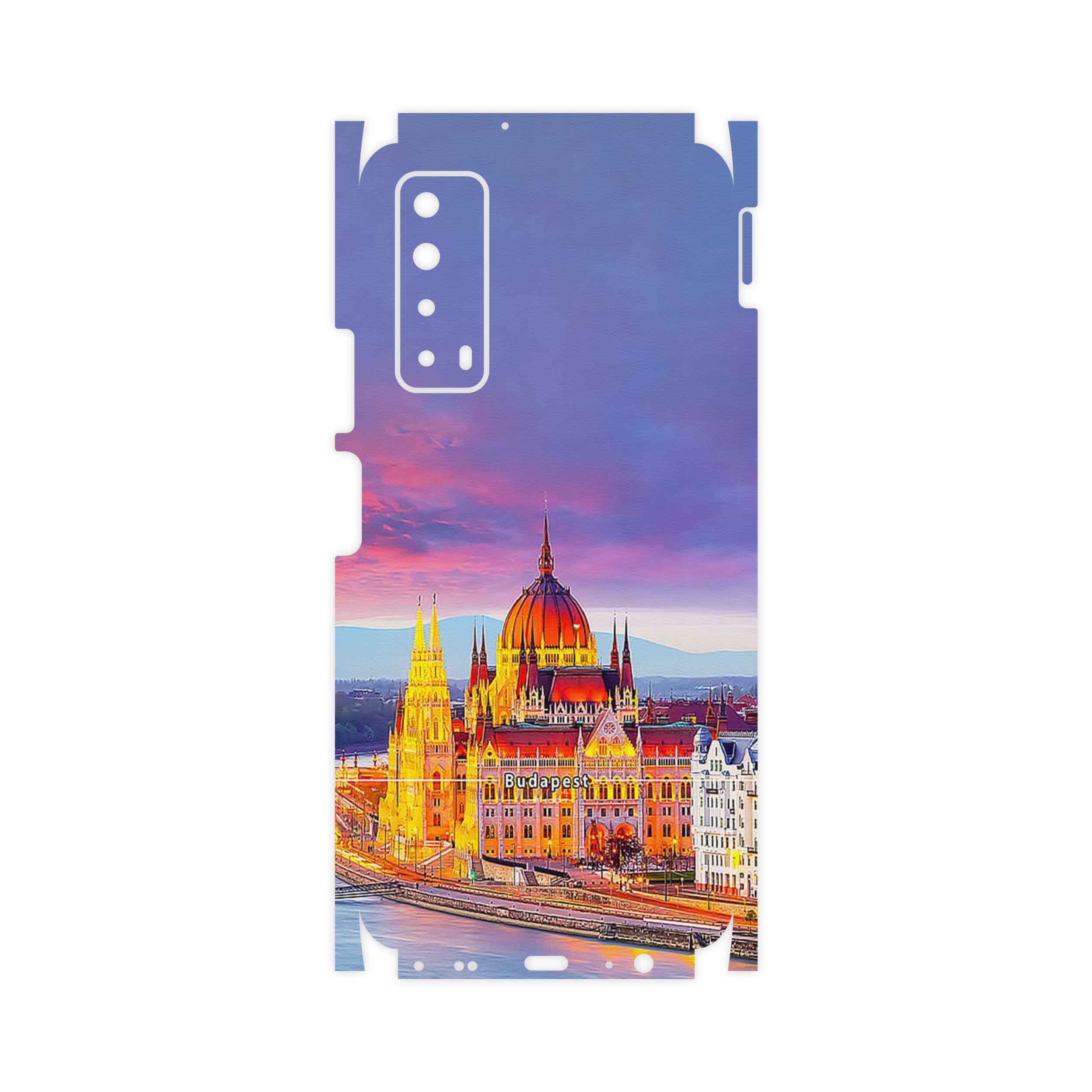 برچسب پوششی ماهوت مدل City of Budapest-FullSkin مناسب برای گوشی موبایل هوآوی Y7a