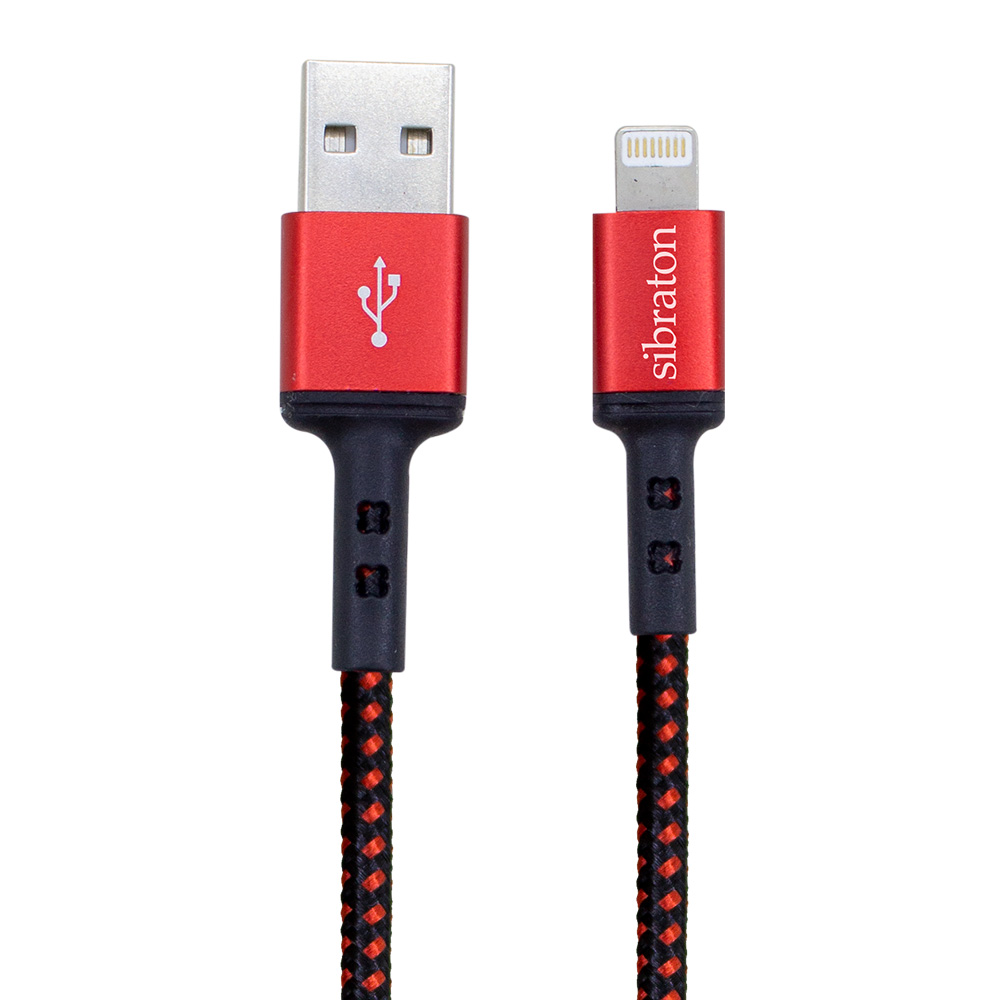 کابل تبدیل USB به لایتنینگ سیبراتون مدل S224i طول 1.1 متر