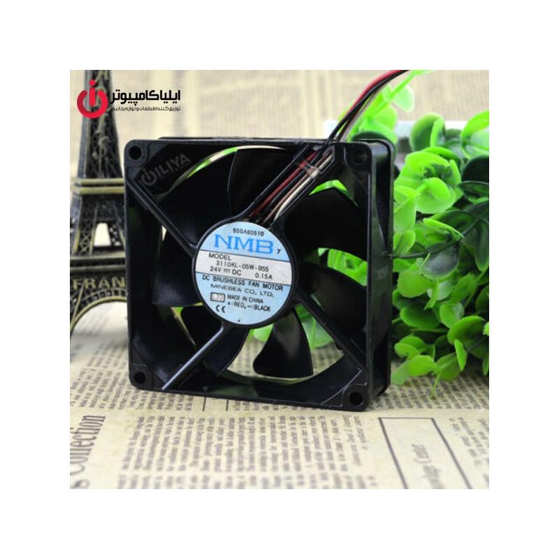فن خنک کننده 8*8 بلبرینگی مدل nmb-3110kl-05w-b59