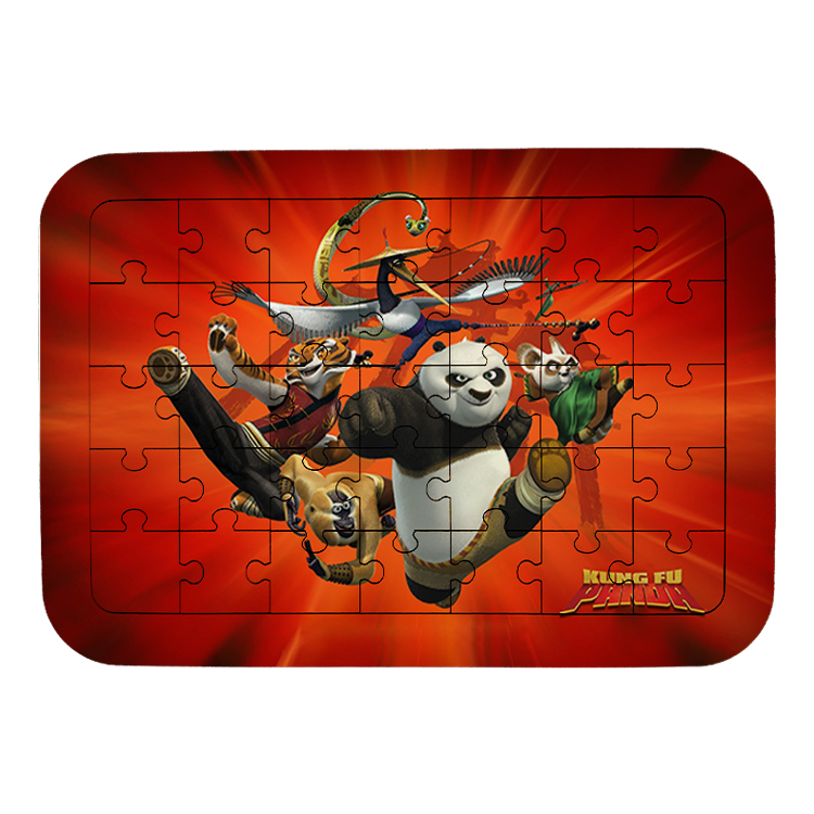 پازل 35 تکه مدل پاندا مونگ فو کار کد 9