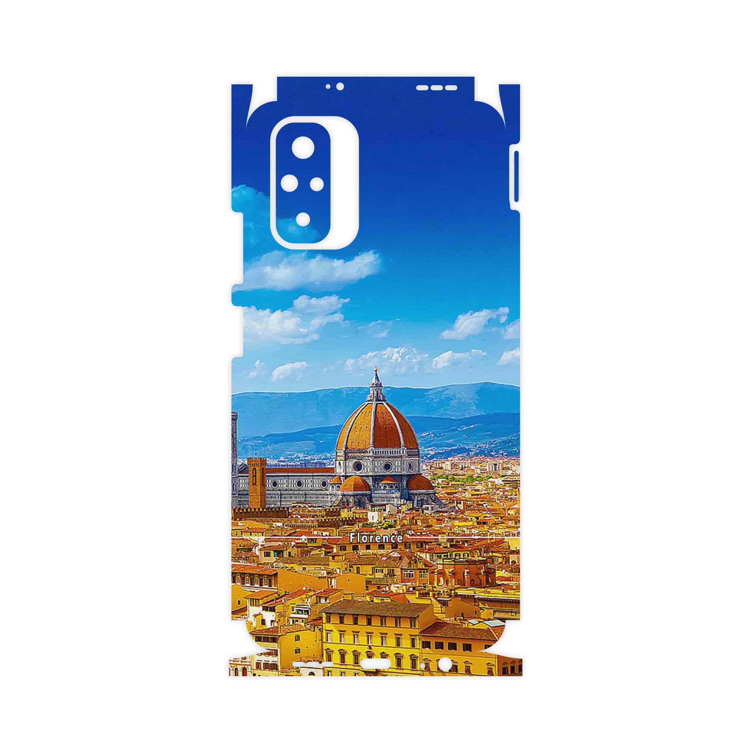 برچسب پوششی ماهوت مدل City of Florence-FullSkin مناسب برای گوشی موبایل شیائومی Redmi Note 10s