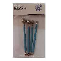 ابزار سفالگری به گز مدل سمبه گلسازی کد 04 مجموعه 4 عددی