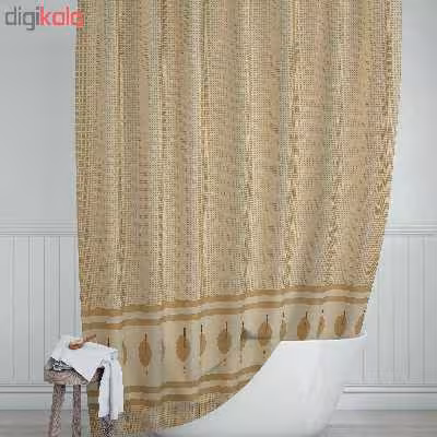 پرده حمام دلفین کد Ev-5030 v3 سایز 200×180 سانتی متر 