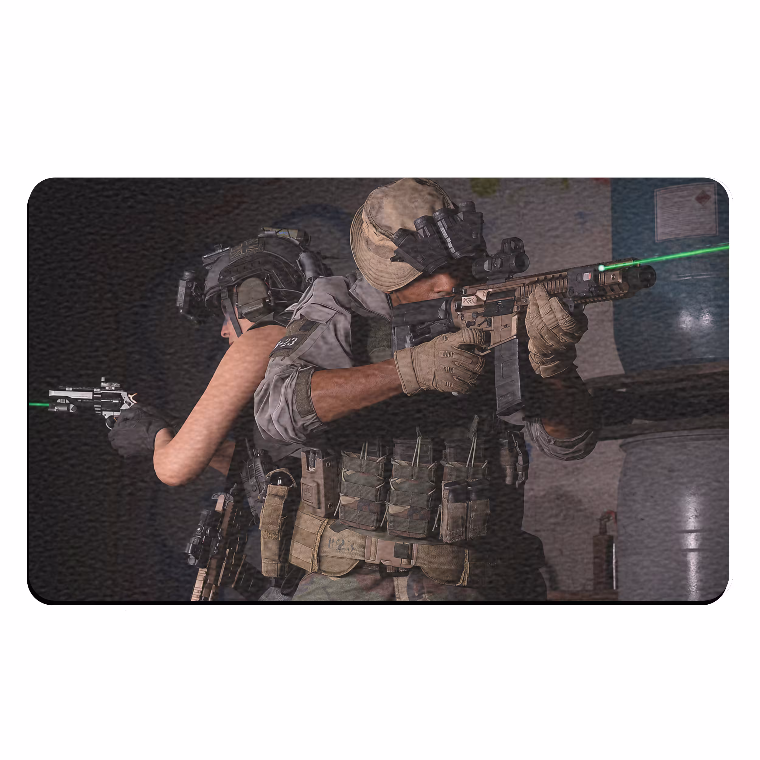 ماوس پد مخصوص بازی طرح Call of Duty مدل MOUB-517