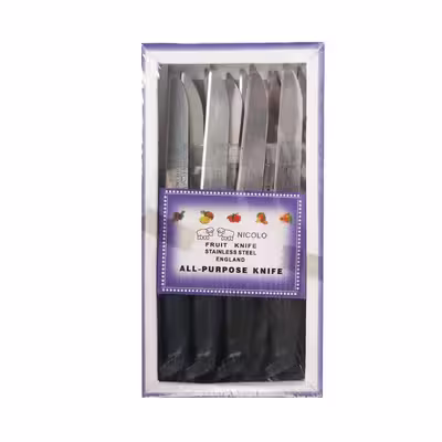 چاقو میوه خوری  کد 01 بسته 12 عددی