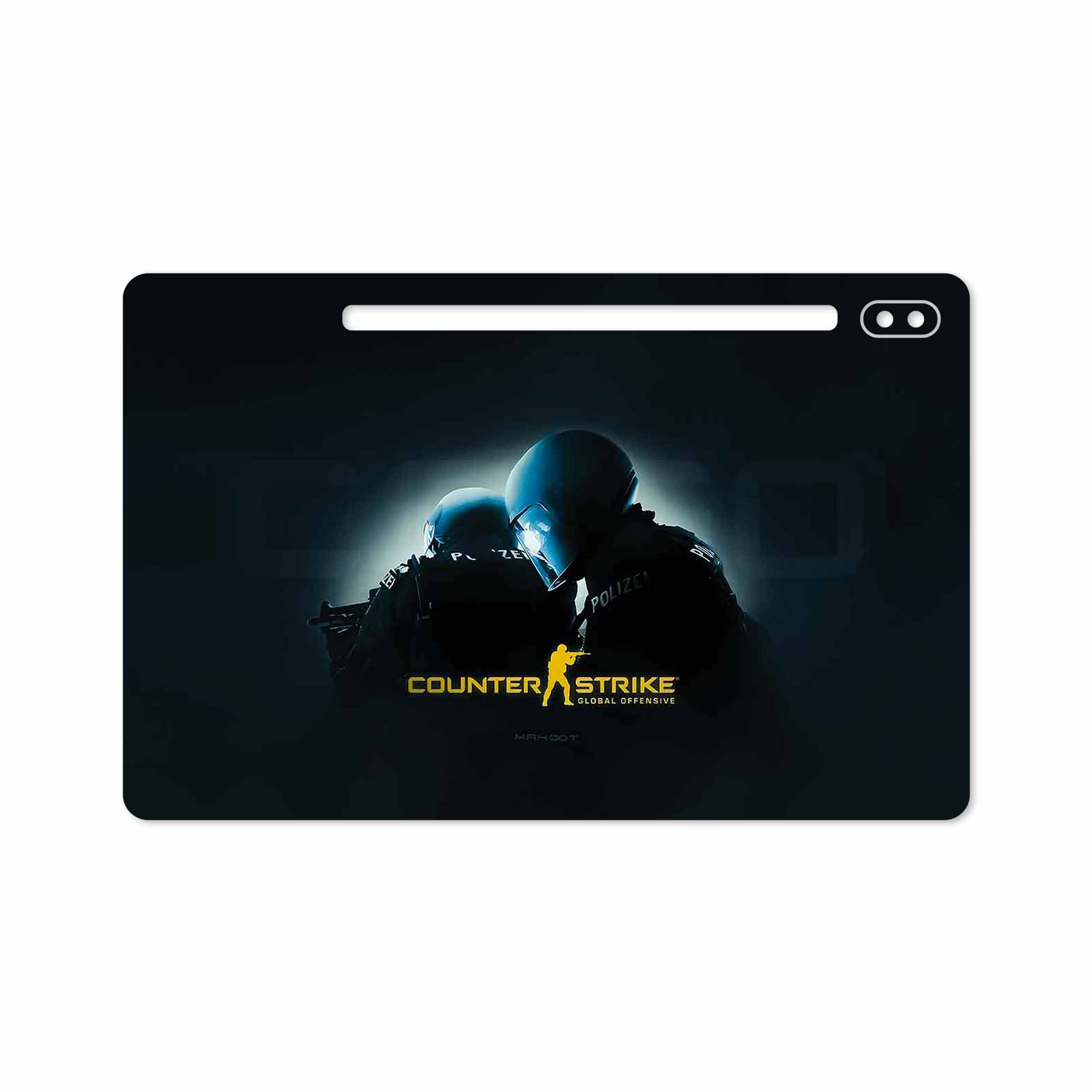 برچسب پوششی ماهوت مدل Counter-Strike مناسب برای تبلت سامسونگ Galaxy Tab S6 2019 SM-T865