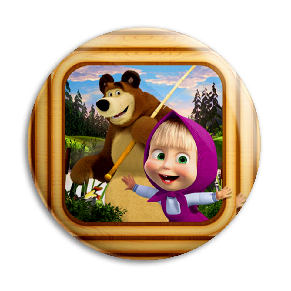  پیکسل پرمانه طرح ماشا ومیشا کد pm.11807