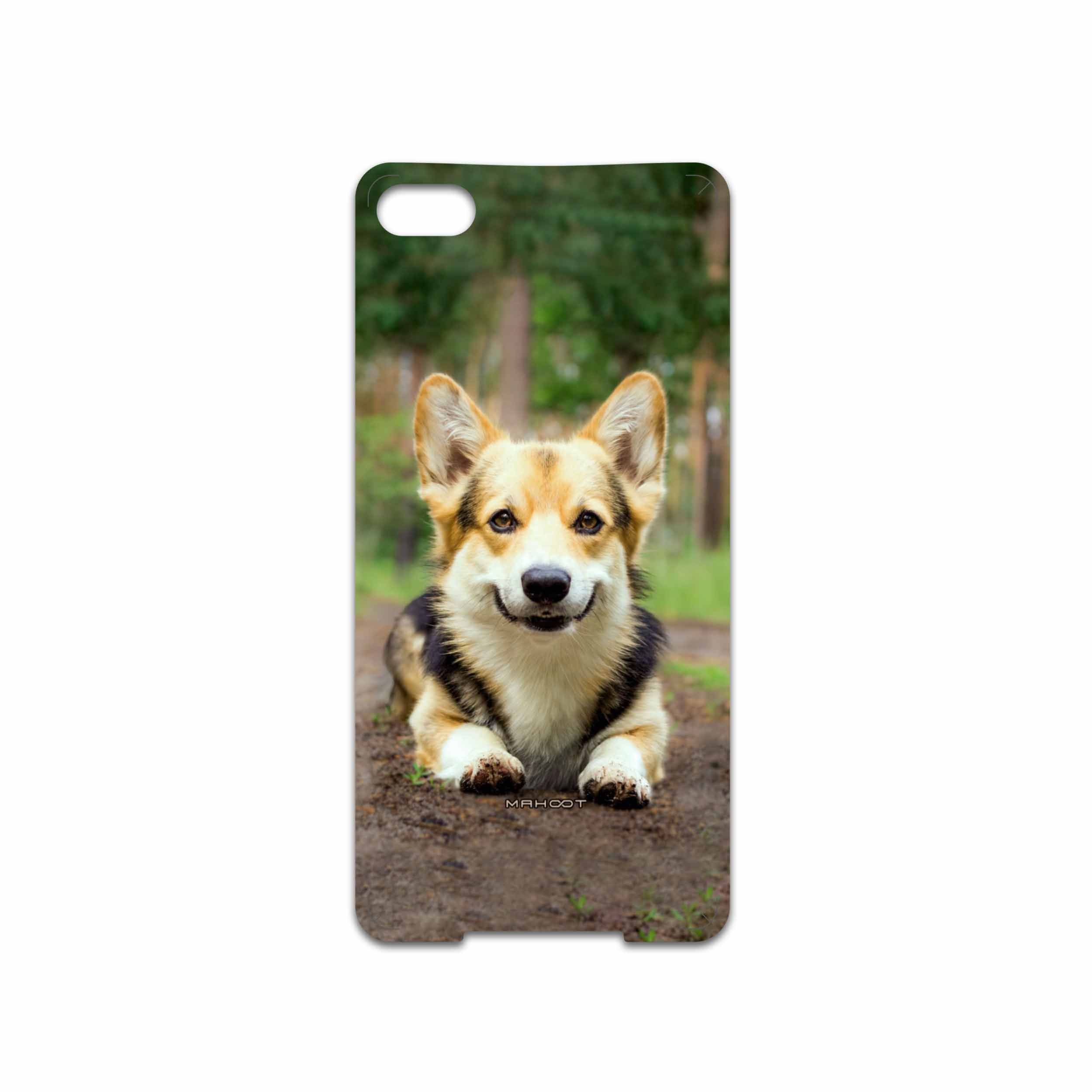 برچسب پوششی ماهوت مدل Dog-2 مناسب برای گوشی موبایل بلک بری Z30