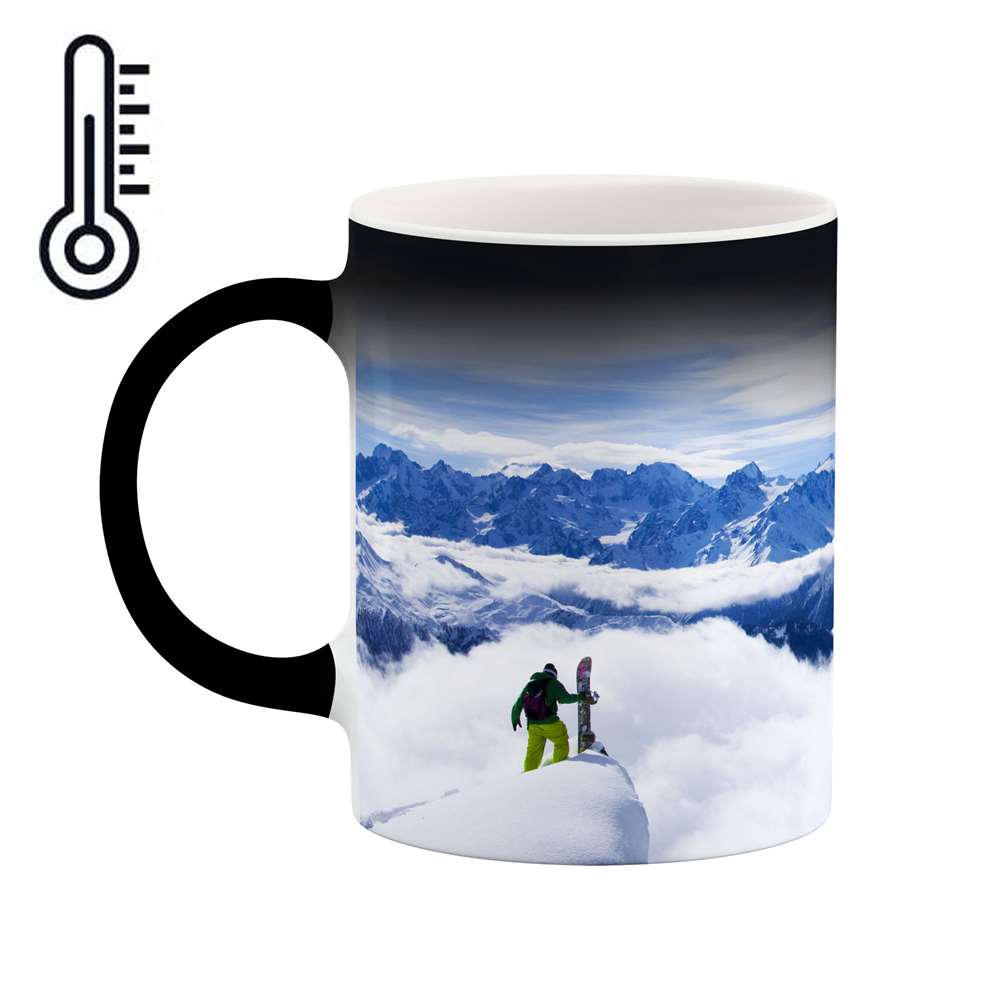 ماگ حرارتی طرح اسکی روی یخ  مدل mgph14919