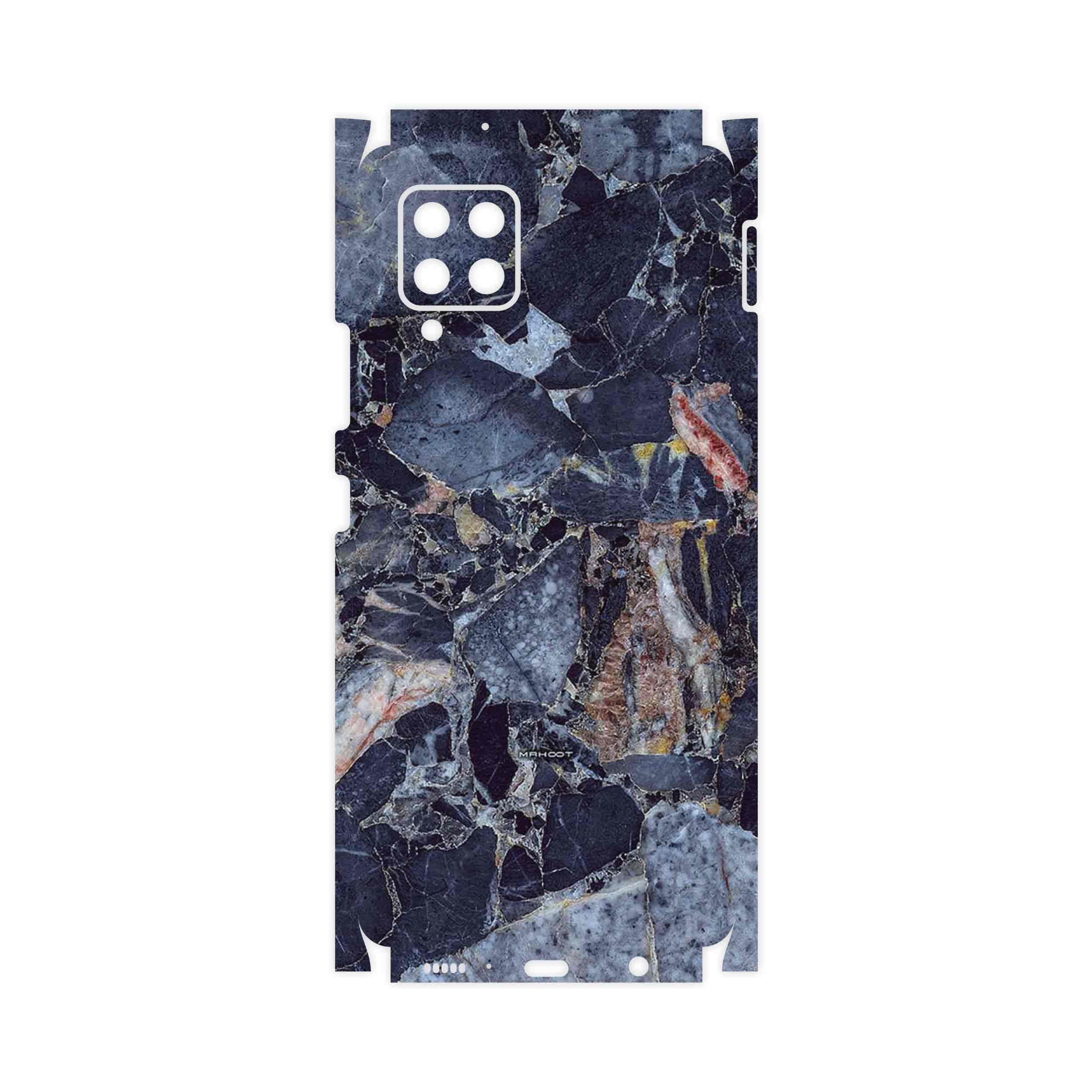 برچسب پوششی ماهوت مدل Broken black marble-FullSkin مناسب برای گوشی موبایل سامسونگ Galaxy A42