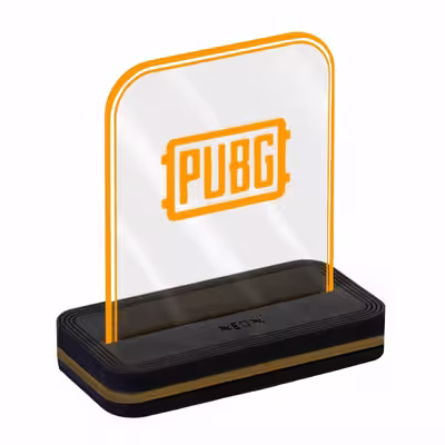 چراغ رومیزی مدل نئون PUBG_AC