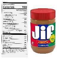 کره بادام زمینی جیف(خامه ایی) 400گرم امریکا اصلی 