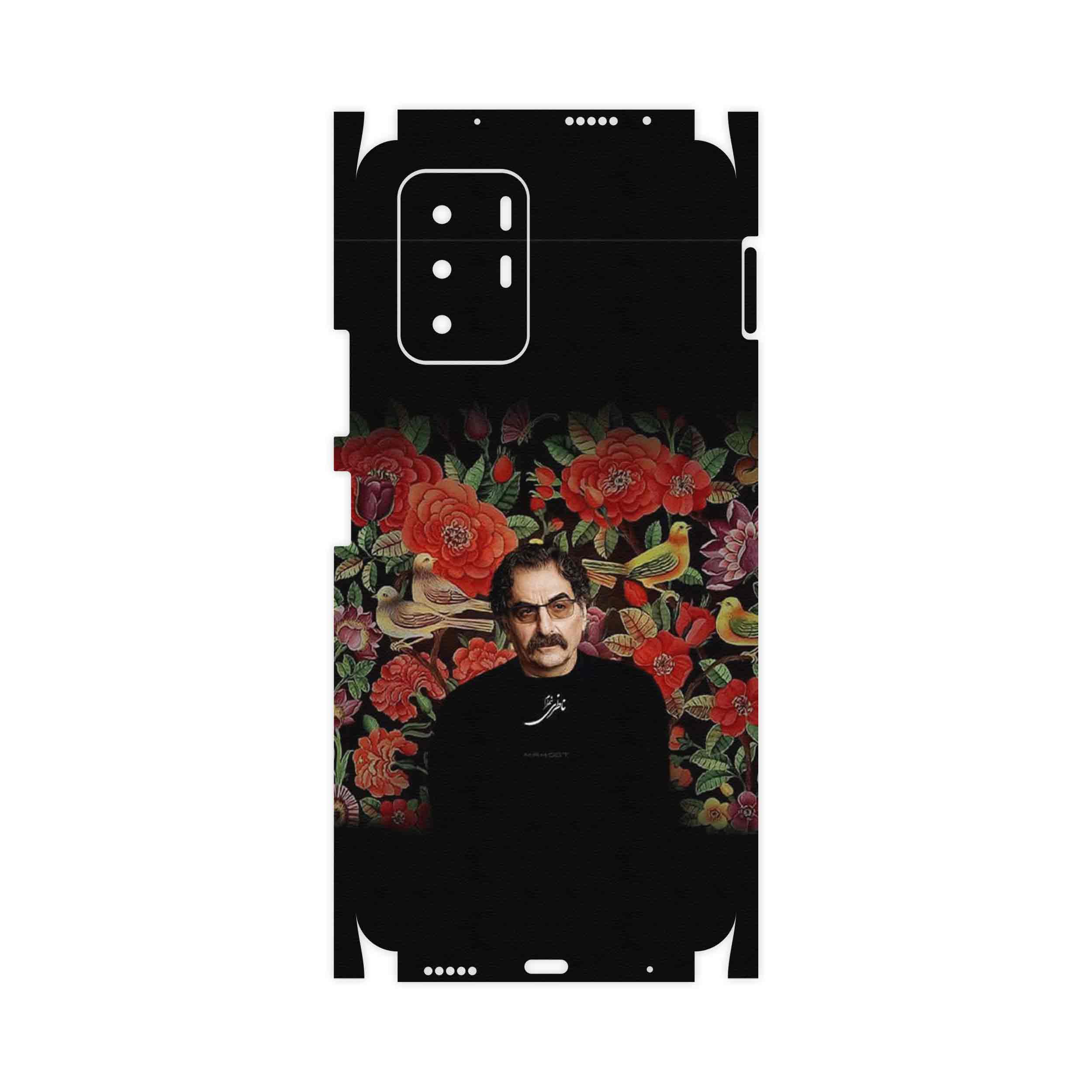 برچسب پوششی ماهوت مدل Shahram Nazeri-FullSkin مناسب برای گوشی موبایل شیائومی Poco X3 GT 5G