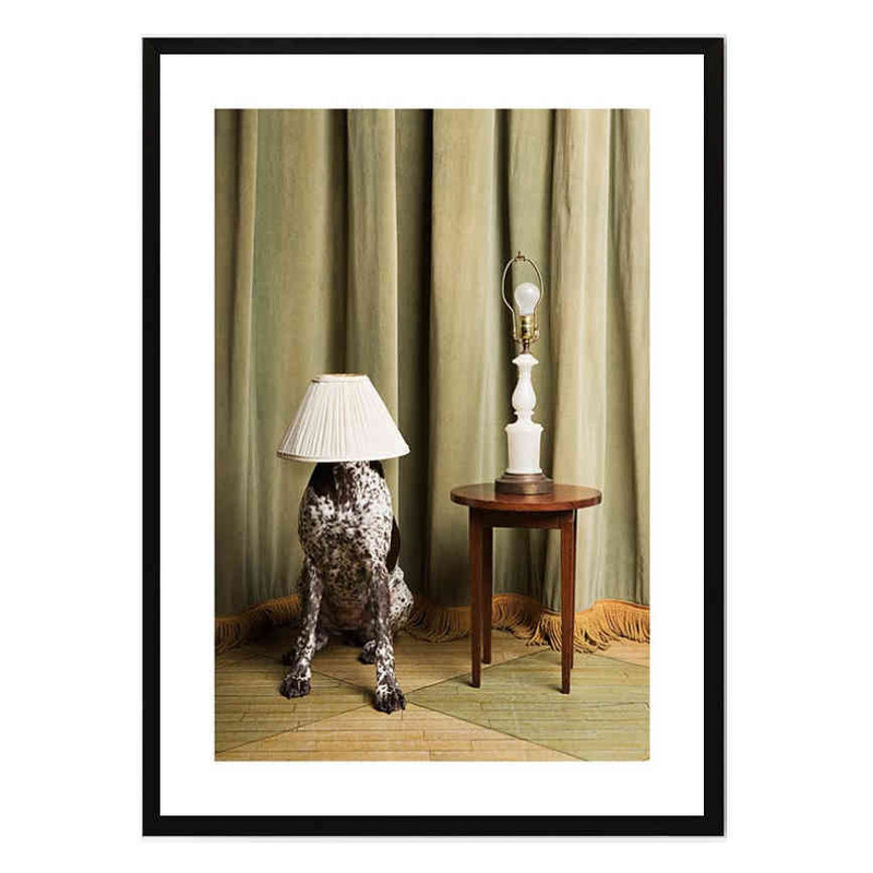 تابلو مدل Lamp doggo کد 248901662 | دنیای قاب