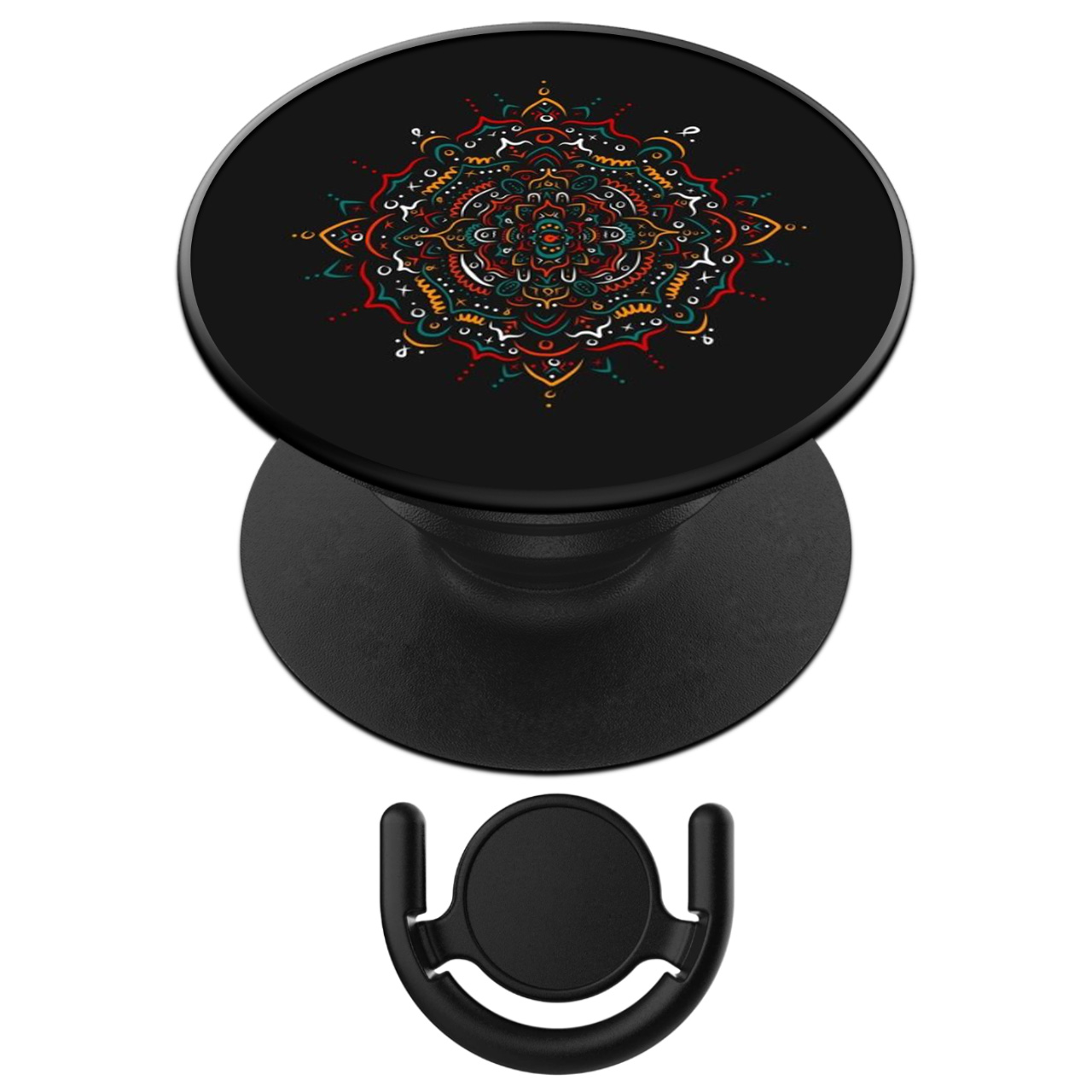 پایه نگهدارنده گوشی موبایل پاپ  سوکت آکام مدل APSC002133 به همراه پاپ کلیپ