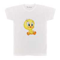 تی شرت بچگانه پرمانه طرح توییتی کد pmt.4376