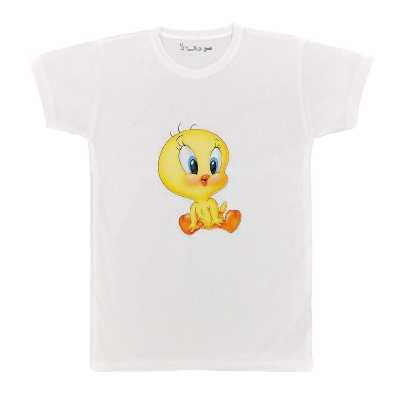 تی شرت بچگانه پرمانه طرح توییتی کد pmt.4376