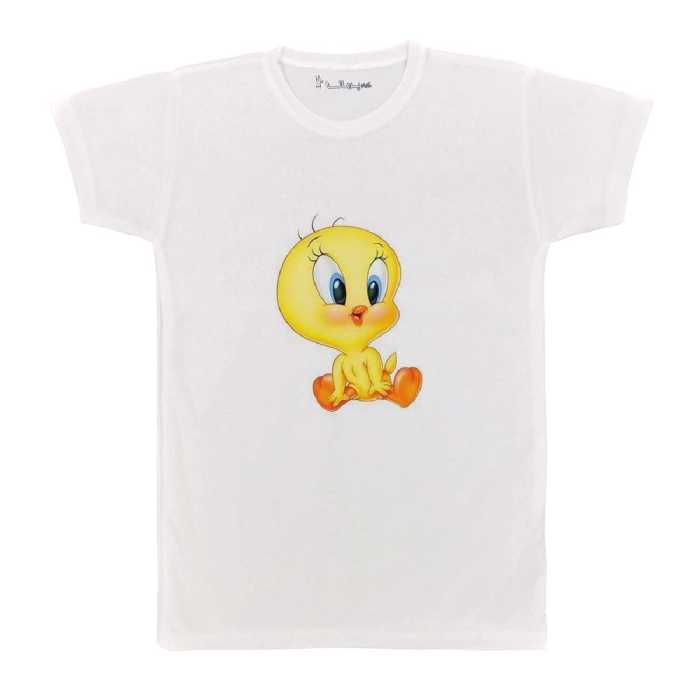 تی شرت بچگانه پرمانه طرح توییتی کد pmt.4376