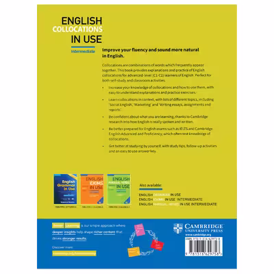 کتاب English Collocation in Use Intermediate اثر M. McCarthy and F.ODell انتشارات هدف نوین