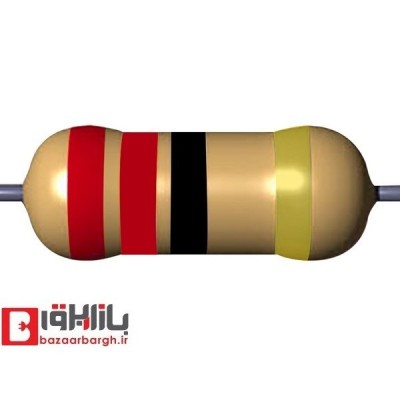 مقاومت 22 اهم 1/4 وات 5 درصد