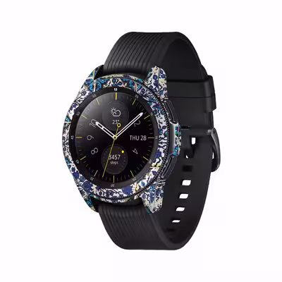 برچسب ماهوت طرح Iran-Tile1 مناسب برای ساعت هوشمند سامسونگ Galaxy Watch 42mm