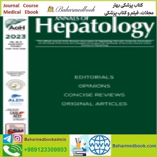 Annals of Hepatology Volume 28 Issue 1 to 5 2023 TRUE PDF