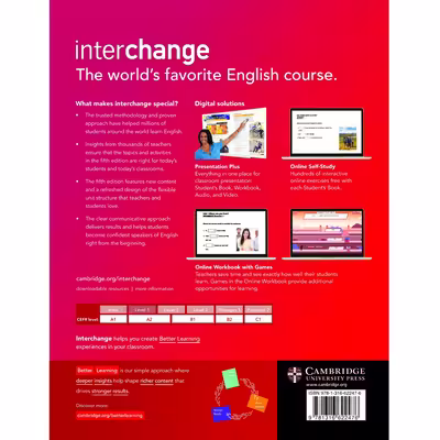 کتاب Interchange 1 اثر جمعی از نویسندگان انتشارات Cambridge