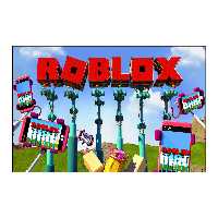 تابلو شاسی مدل گیمینگ طرح roblox کد 1418 | دنیای قاب