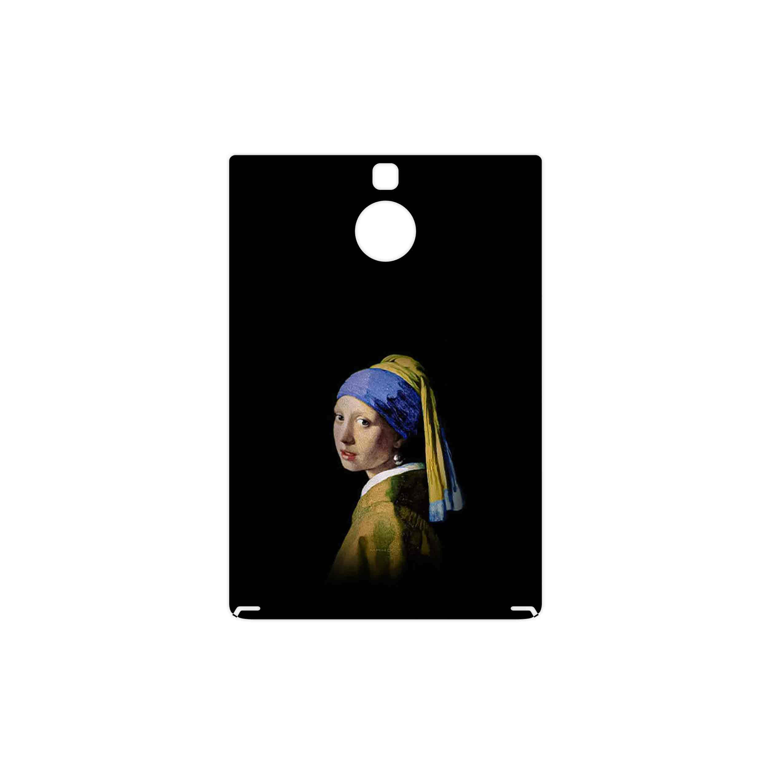 برچسب پوششی ماهوت مدل Girl with a Pearl Earring of Vermeer مناسب برای گوشی موبایل بلک بری Passport Silver Edition