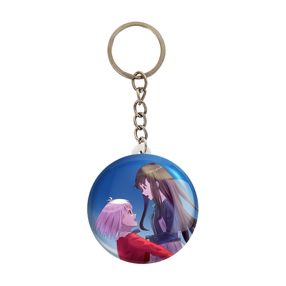 جاکلیدی خندالو مدل تاکینا و چیساتو انیمه لیکوریس ریکویل Lycoris Recoil کد 23012