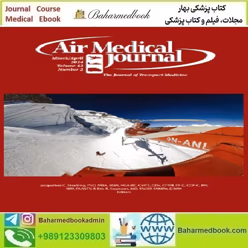 Air Medical Journal Volume 43 Issue 1 to 2 2024 TRUE PDF pr