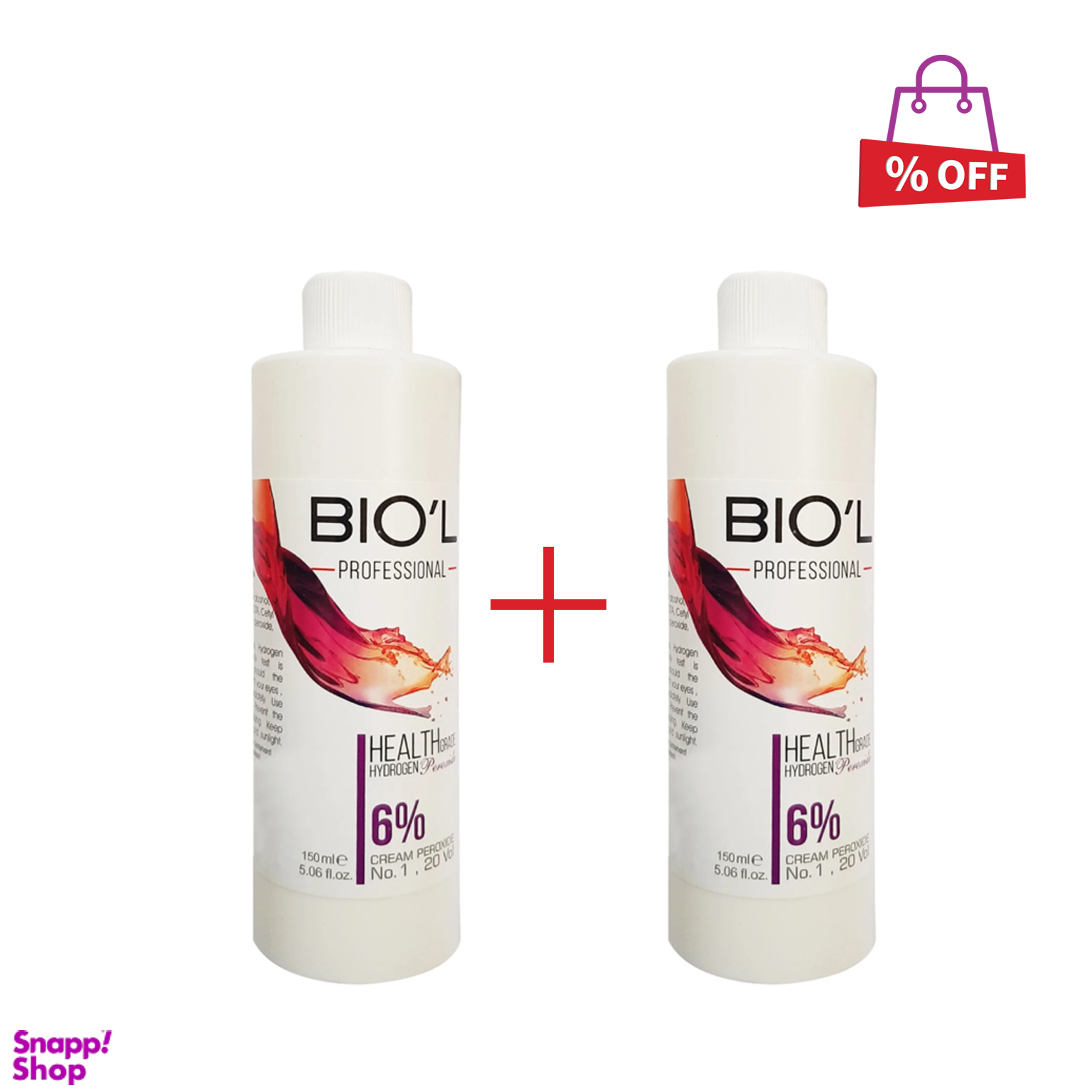 اکسیدان 6% بیول (Biol) مجموعه 2 عددی