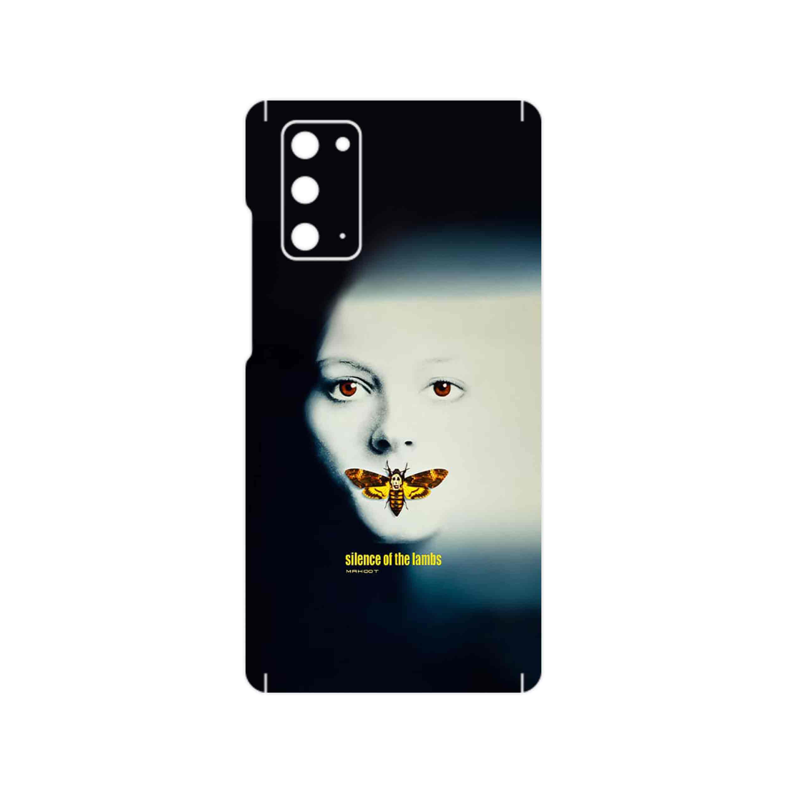 برچسب پوششی ماهوت مدل Silence of the Lambs مناسب برای گوشی موبایل سامسونگ Galaxy Note 20