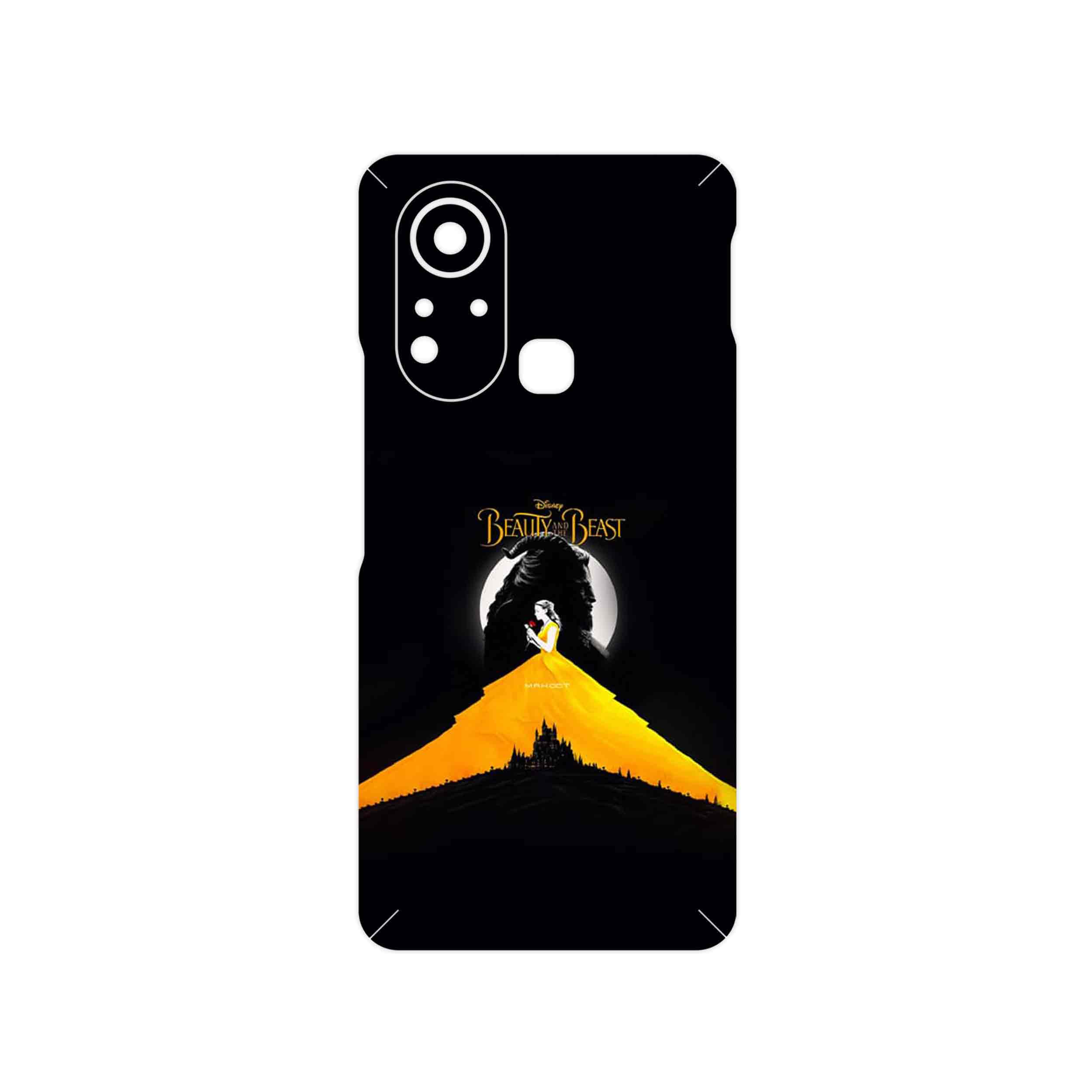 برچسب پوششی ماهوت مدل Beauty and the Beast مناسب برای گوشی موبایل اینفینیکس Hot 11s