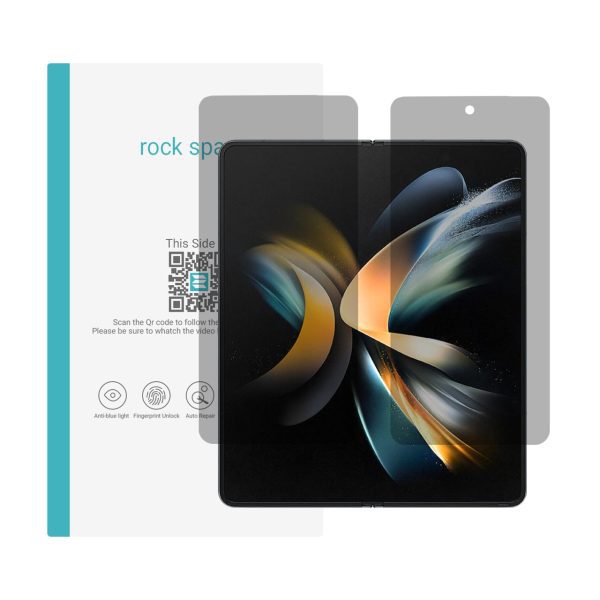 گلس سامسونگ Galaxy Z Fold4 مدل نانو هیدروژل پرایوسی برند راک اسپیس کد SS