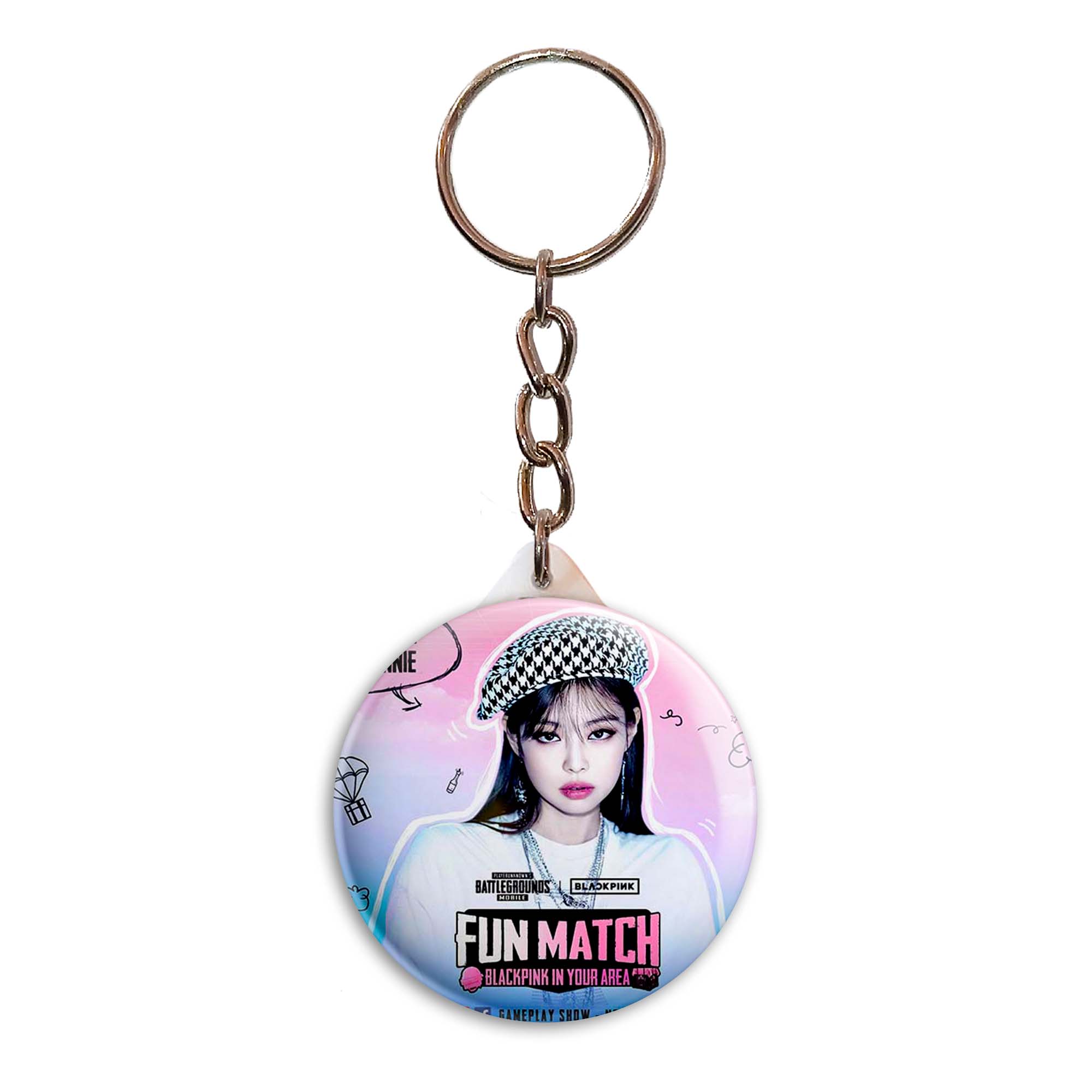 جاکلیدی پرمانه طرح بلک پینک کد pmy.6764