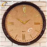 ساعت دیواری اورجینال ولدر PVC قهوه ای| کد رفرنس 7015