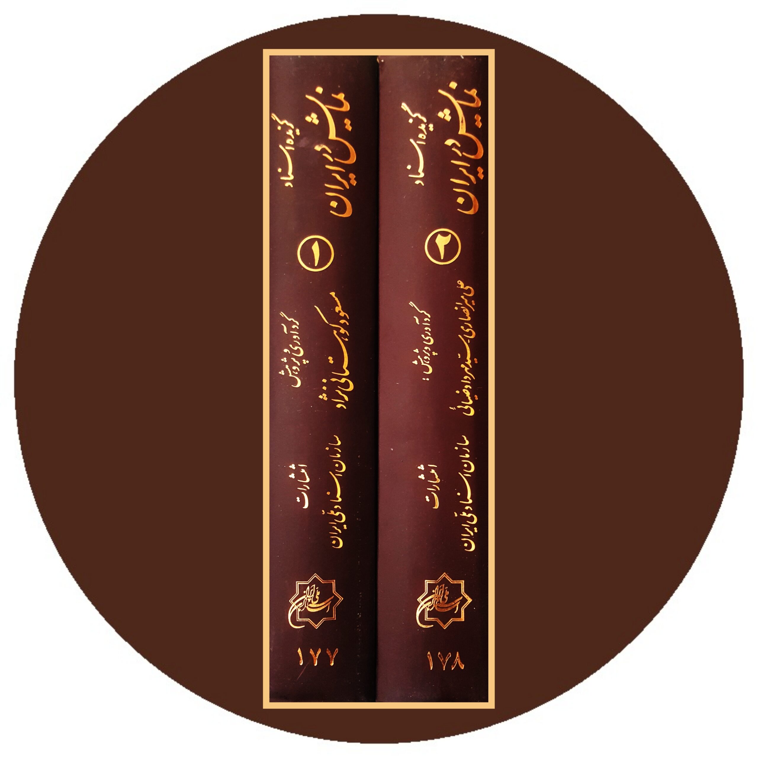 کتاب گزیده اسناد نمایش در ایران (2 جلدی) - خرید با تخفیف چهل درصد از کتاب دایره قهوه ای -