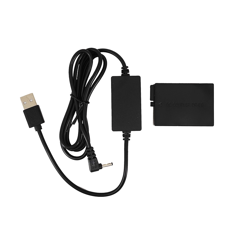 شارژر باتری دوربین مدل LP-E8 Power bank USB