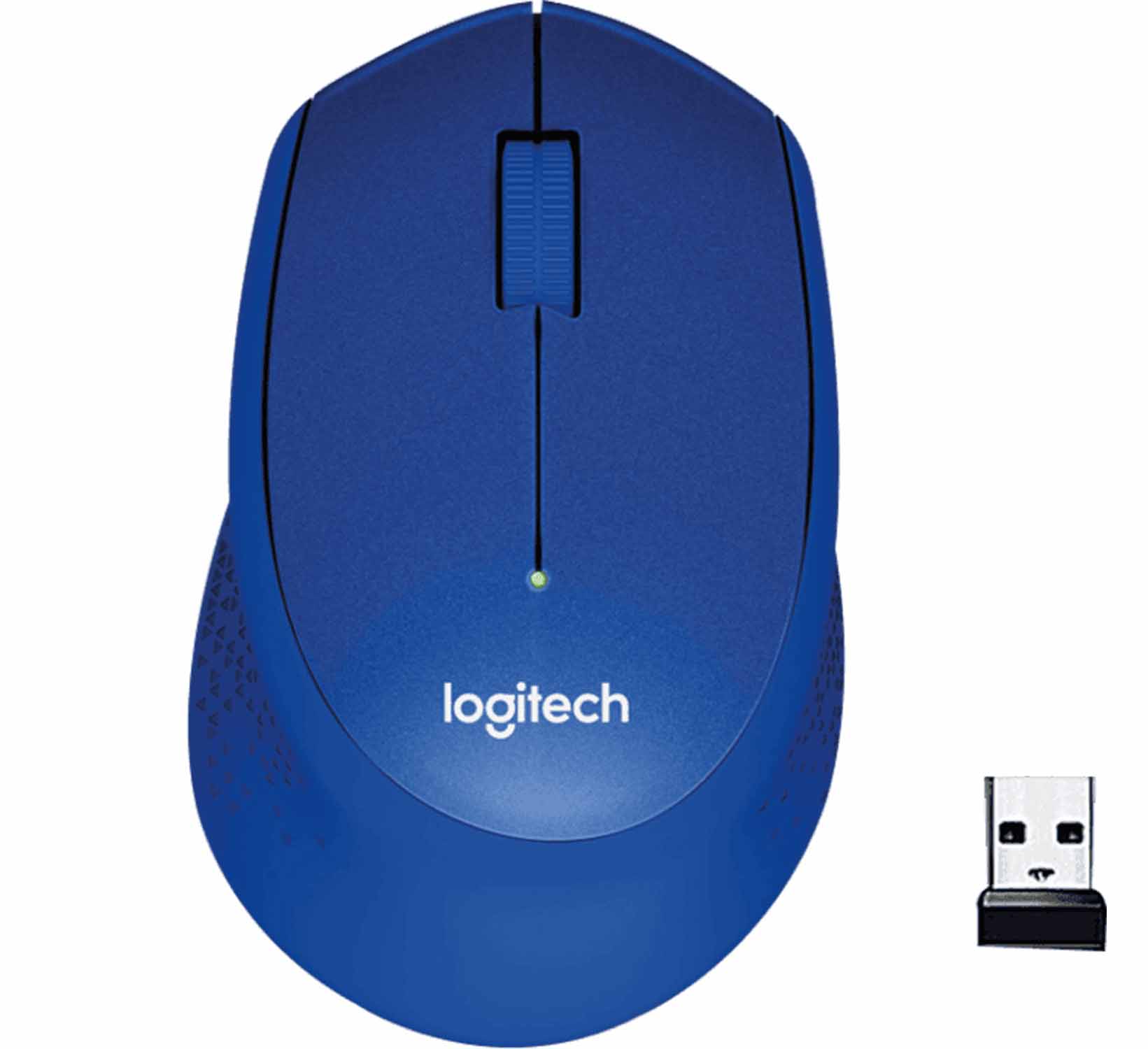 خرید موس بی‌سیم لاجیتک Mouse Logitech M330 blue آبی با بهترین قیمت