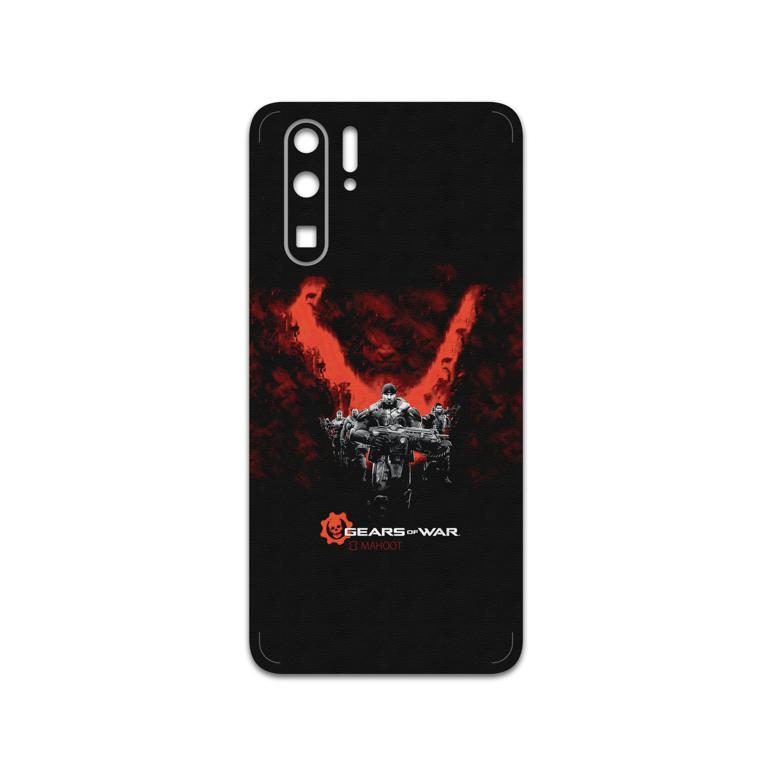 برچسب پوششی ماهوت مدل GEARS-OF-WAR-Game مناسب برای گوشی موبایل هوآوی P30 Pro